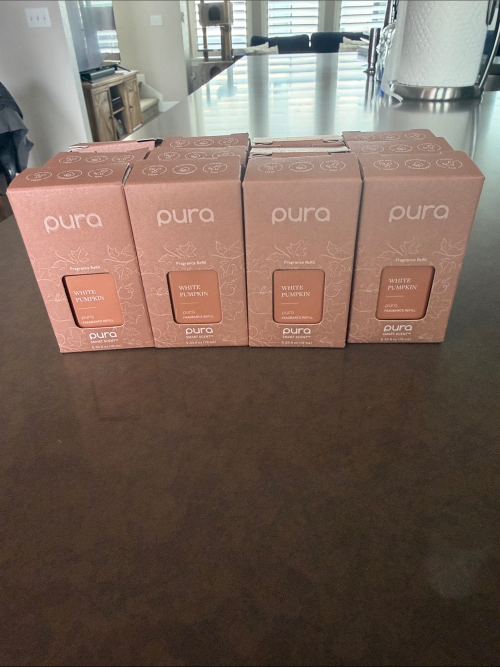 Pura White Pumpkin Fragrance Refill - Muted Pink Packaging (12 refills)